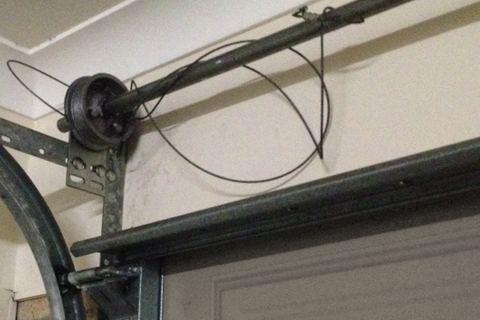 How To Fix Garage Door Cable Youtube - Broken Garage Cable FeatureD